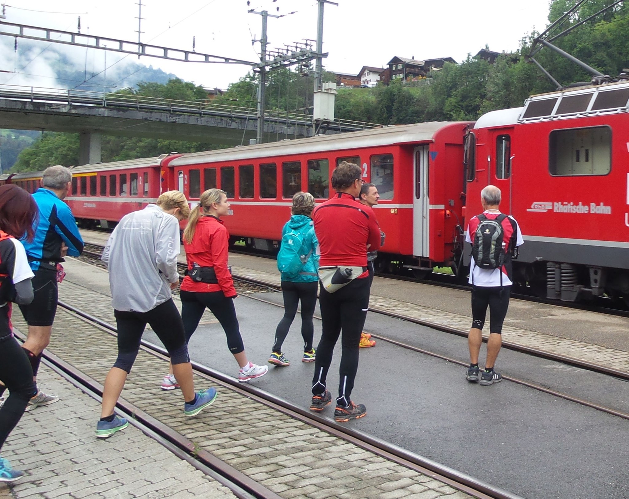 Mit leichter Verspätung kam dann der «Rote»