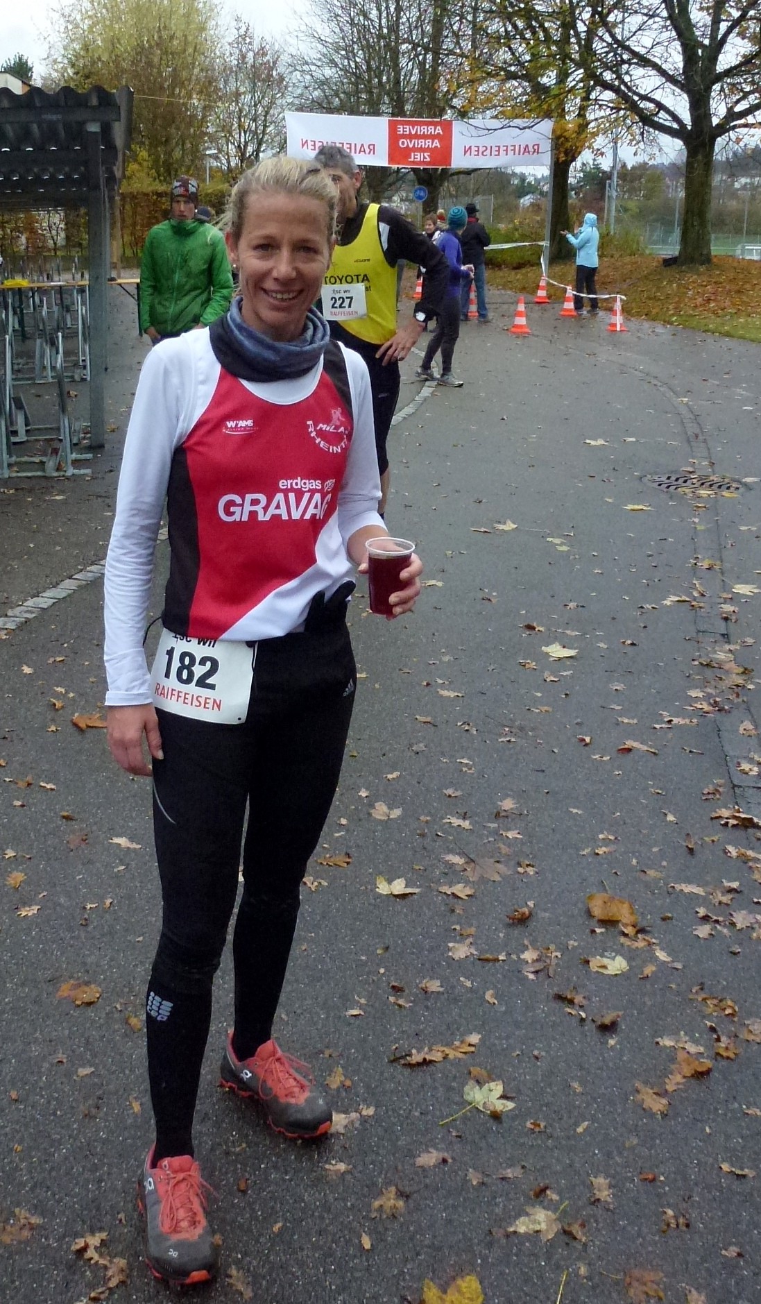 zufrieden und gestärkt im Ziel