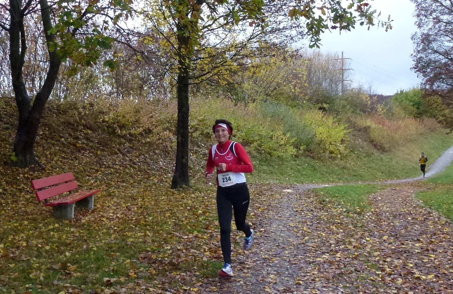 Doris im Schlussspurt