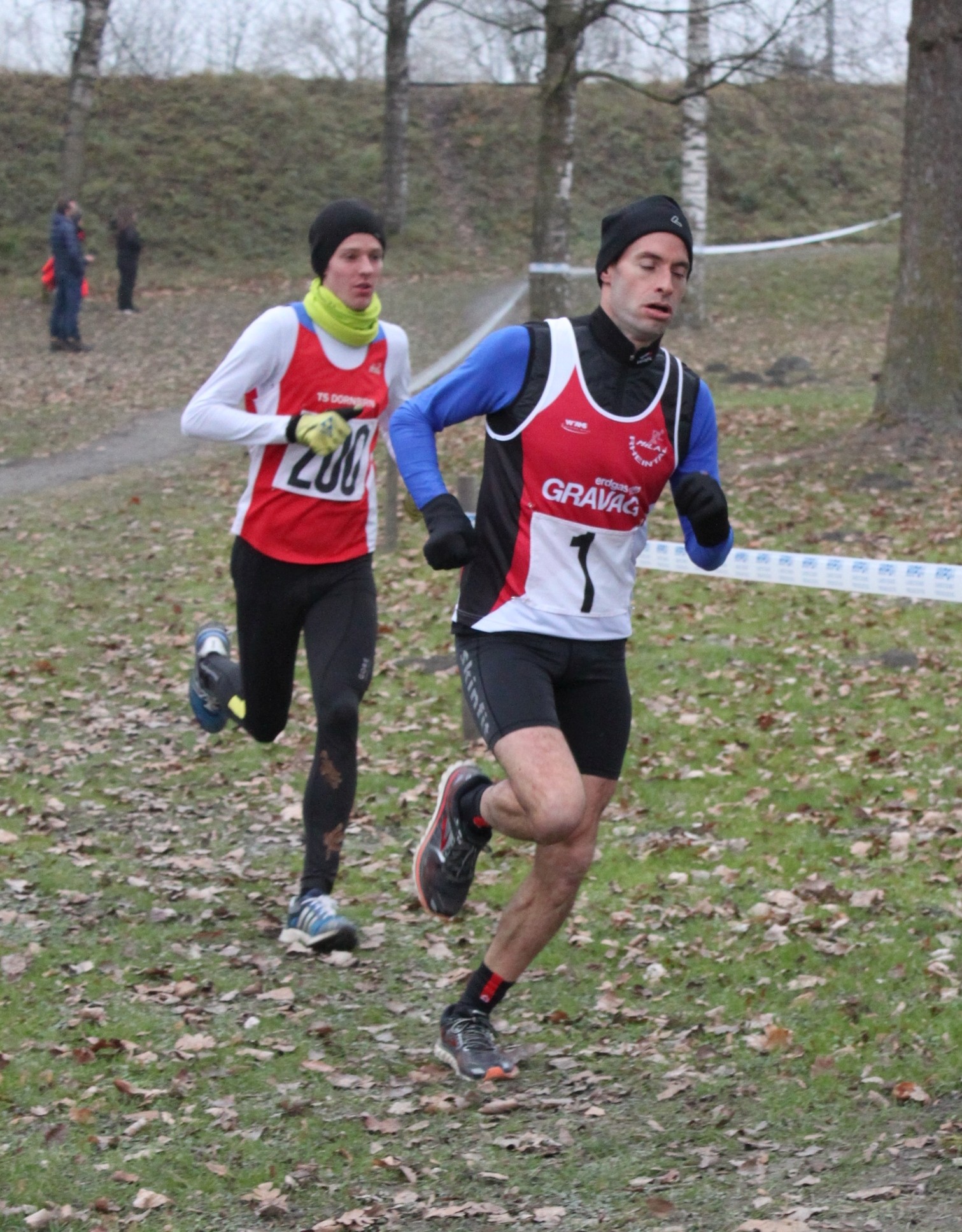 Nach der ersten der zwei Runden lässt Mathias Jakob stehen