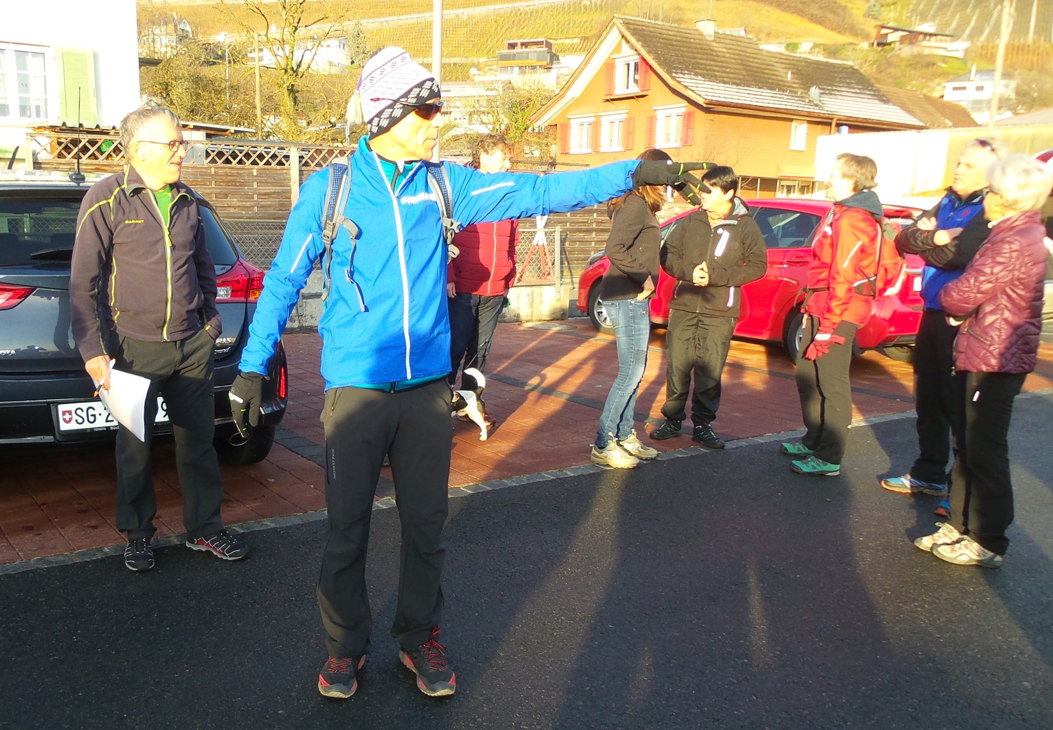 Sepp und Berni: Verantwortlich für die mustergültige Organisation