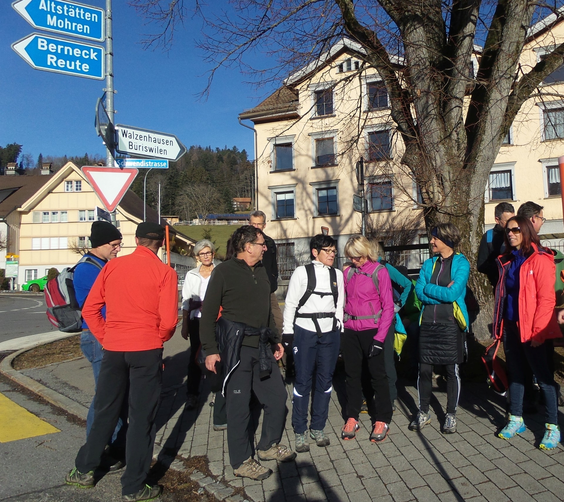 Sonne geniessen im Schachen