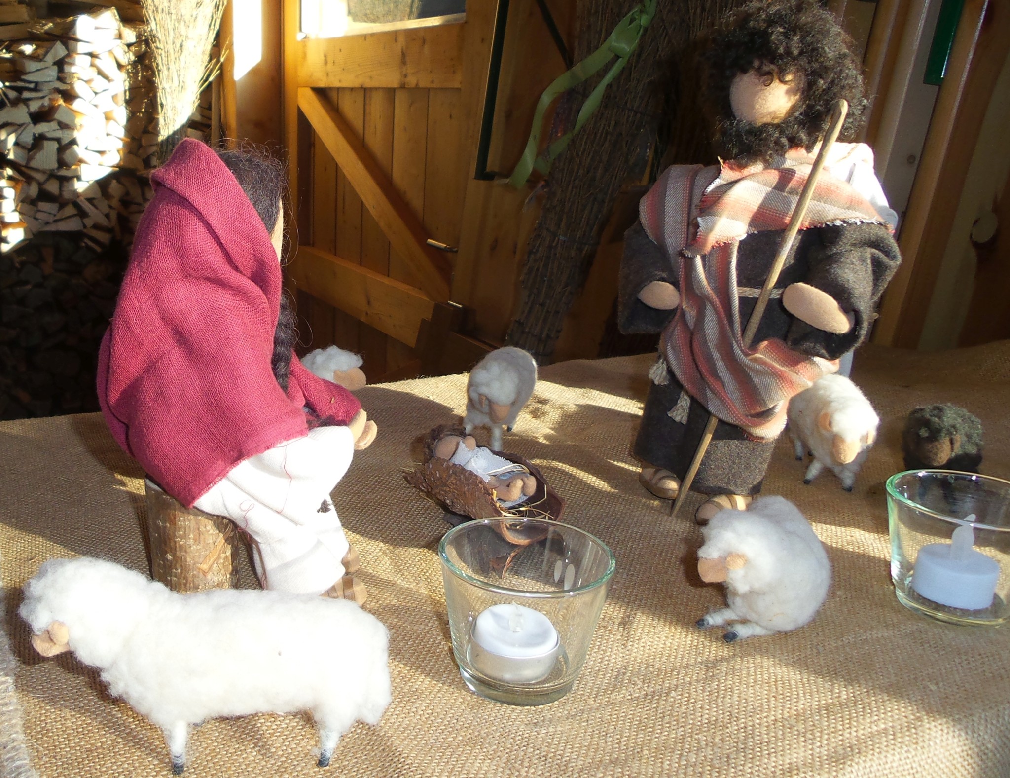 Besondere Weihnachtskrippe