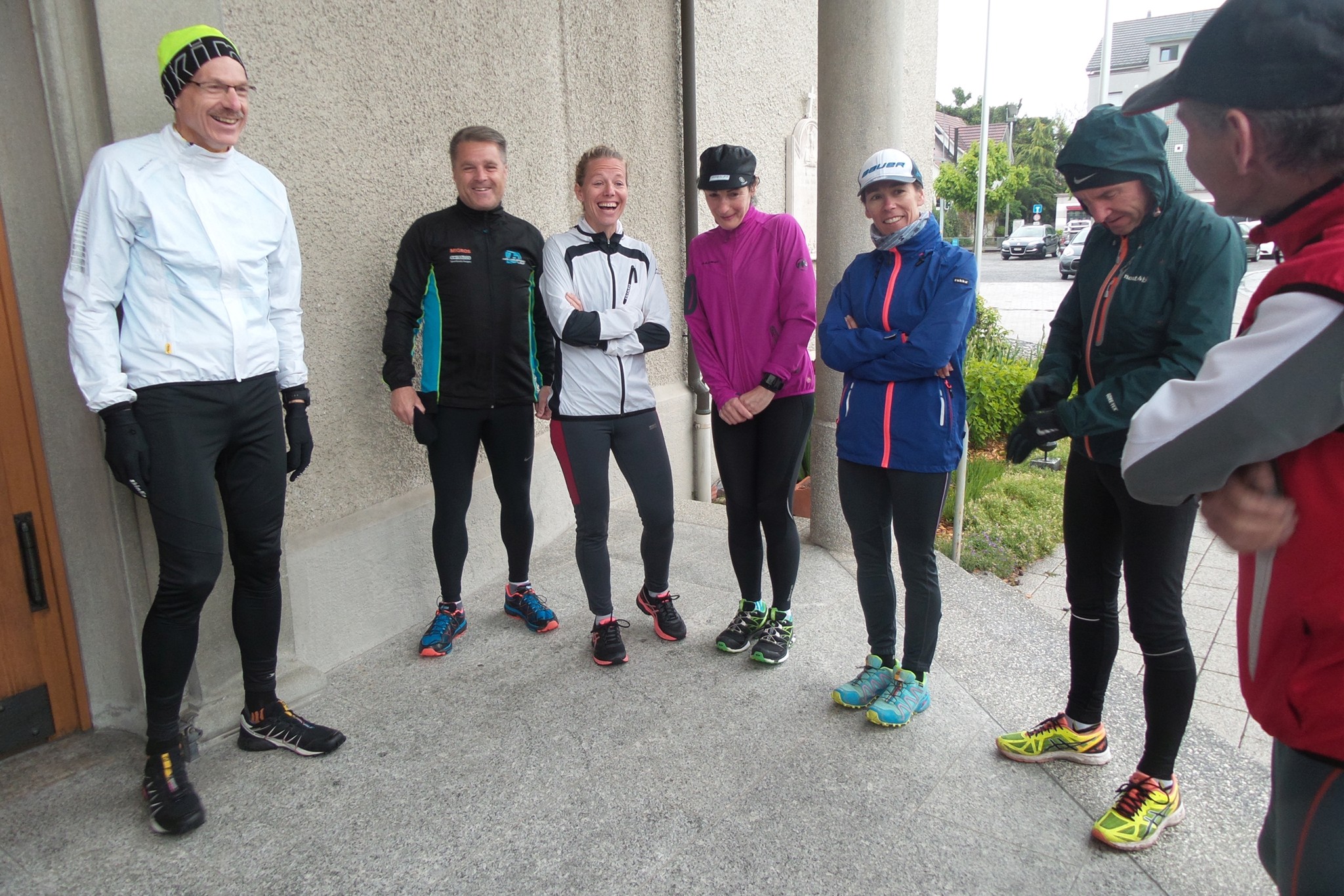 Gute Stimmung trotz etwas kühlnasser Witterung