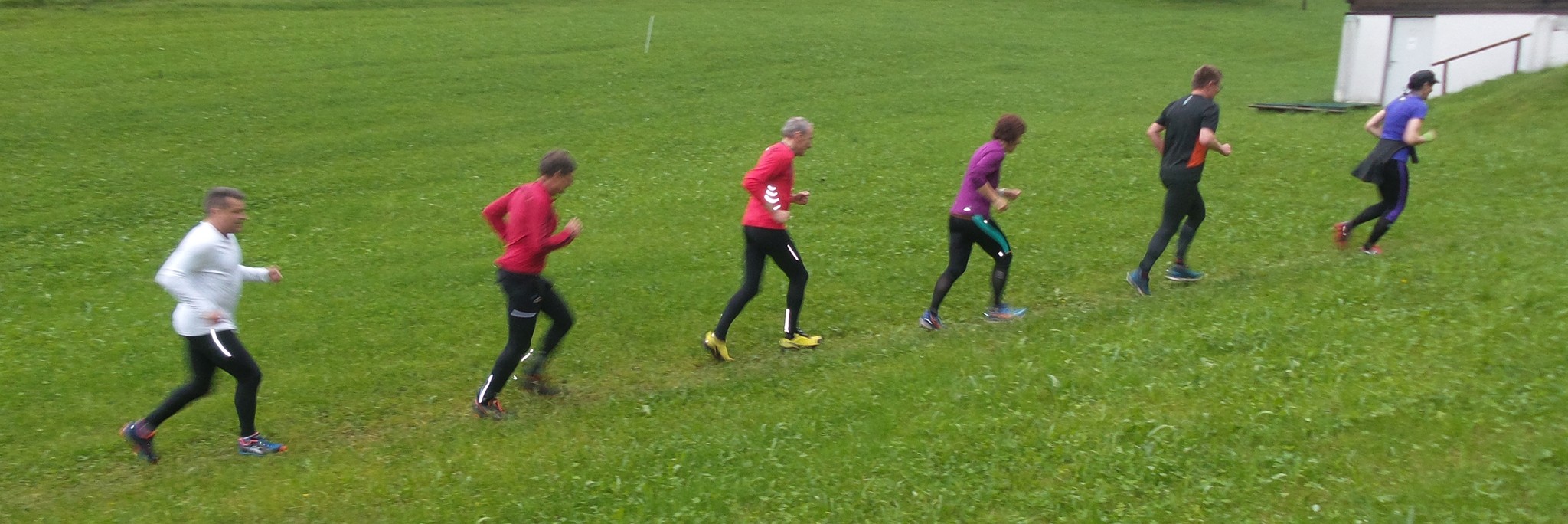 Stilstudie auf glitschigen Terrain