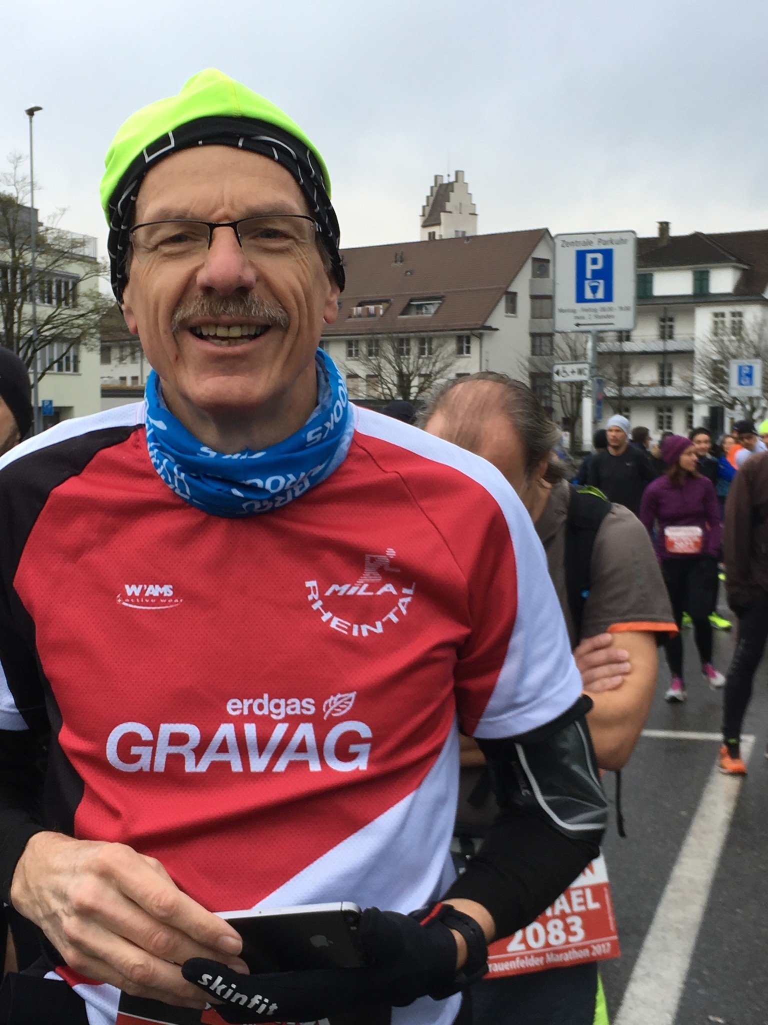 Norbert zufrieden im Ziel