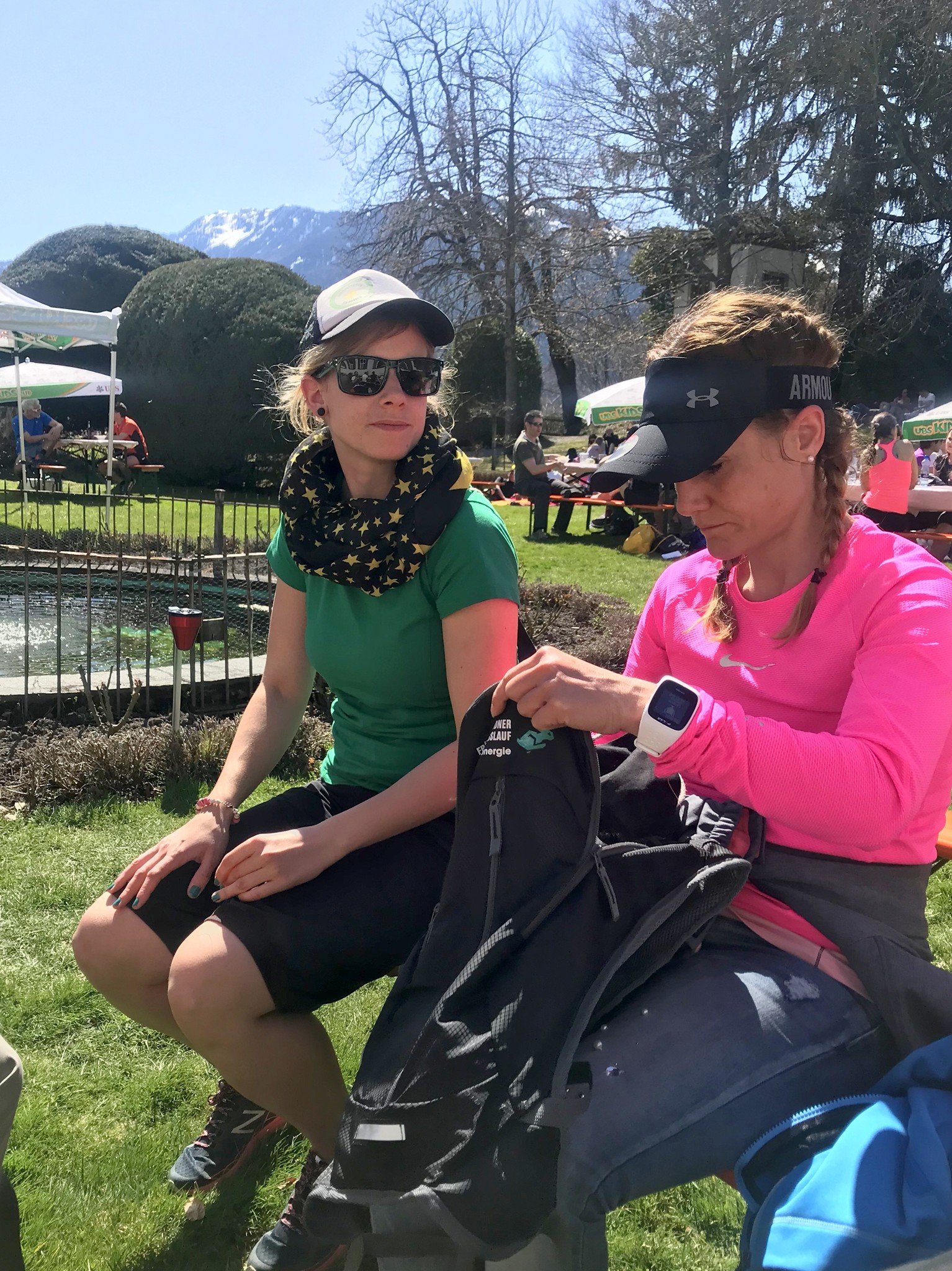 Corinne Litscher TV Tamins (diesmal als Helferin) und Fabienne