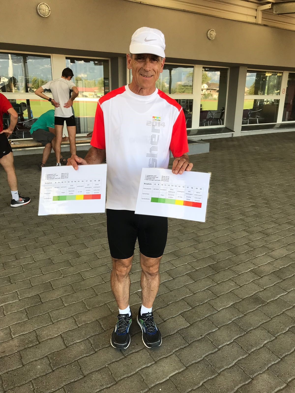 Berni erläutert das Training