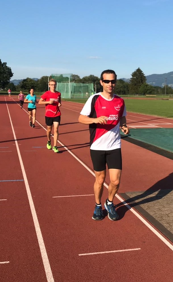 Daniel gefolgt von Fabian und Sandra